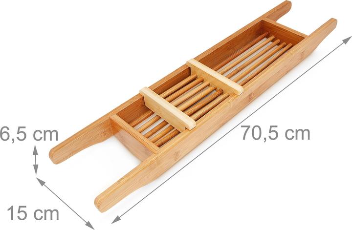 Produktbild Relaxdays Bambus (14 x 69 x 6.5 cm)