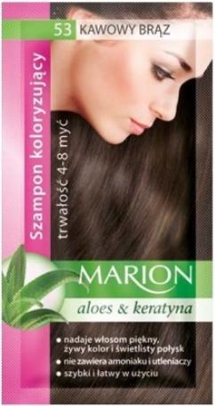 Marion Malvorlagen Shampoo, 53 Kaffeebraun, 40 ml (Hit) (40 ml, Flüssiges Shampoo)