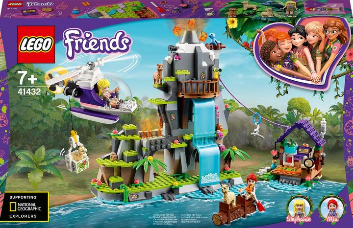 Actual product image LEGO Alpaca rescue in the jungle (41432, LEGO Friends)