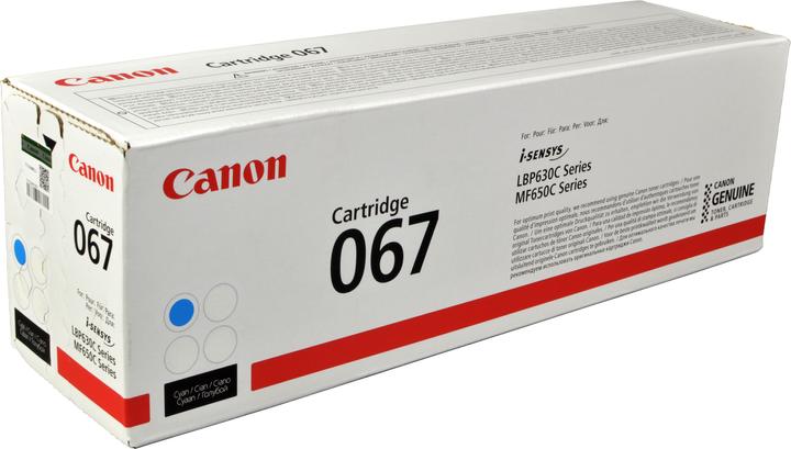 Actual product image Canon Toner Cartridge 067 C (C)