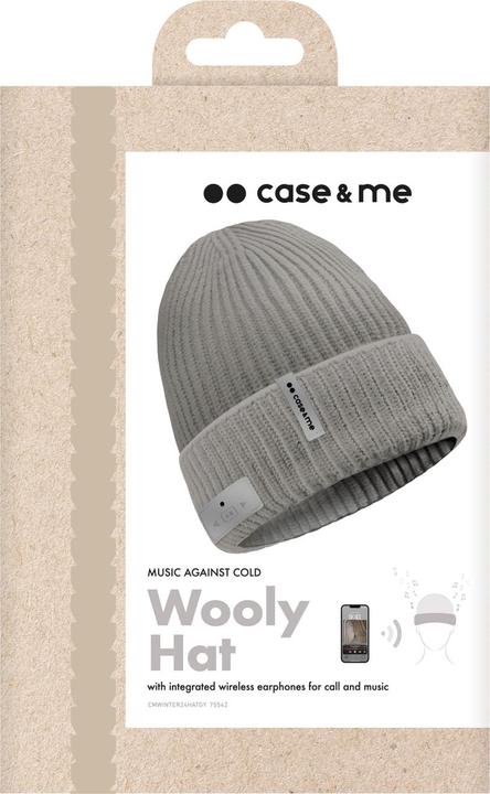 Image du produit Caseme Casquette d'hiver sans fil avec écouteurs intégrés