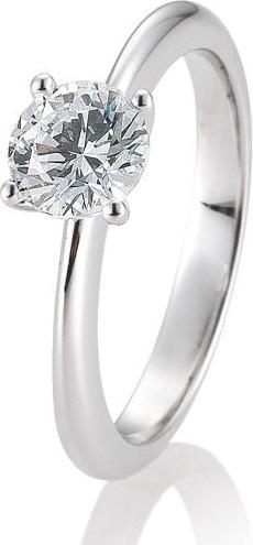 Actual product image Breuning 4 prong set 0.80-1.50 ct. (52, 750/18 K Gold)