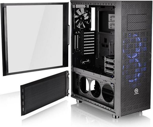 Actual product image Thermaltake Core X71 Tempered Glass Edition (Mini-ITX, ATX, mATX)