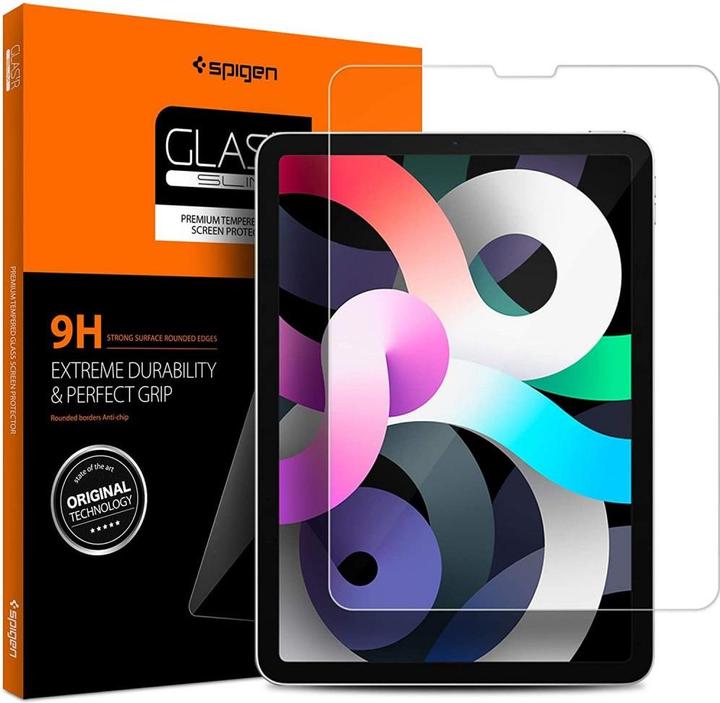 Actual product image Spigen tempered glass Glas.TR Slim for iPad Air 4 2020 / 5 2022 (1 Piece, iPad Air 2022 (5th Gen))