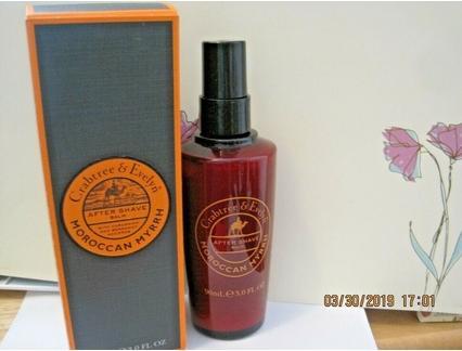 Actual product image John Richmond Crabtree & Evelyn Moroccan Myrrh After Shave Balm 3oz - New in Box (Balm)