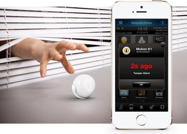 Actual product image Fibaro motion sensor (50 m)