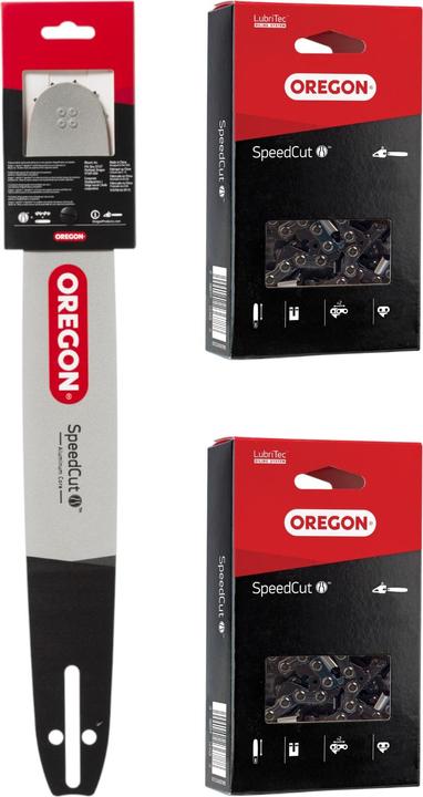 Actual product image Oregon Speedcut Combo 1+2 Chainsaw Accessory Set 15".325 3 pcs. ( 578708 ) (Chainsaw, Chainsaw Sword)