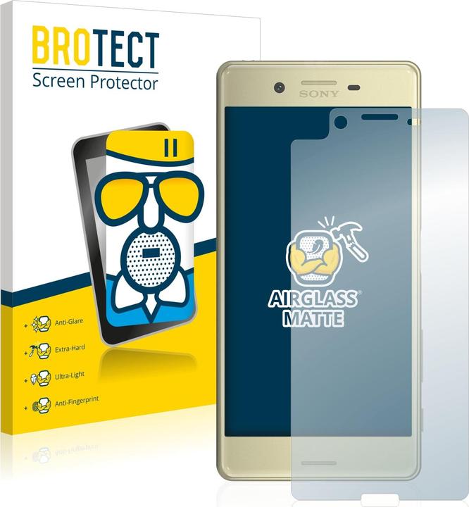 Actual product image BROTECT AirGlass Glass Matte (1 Piece, Sony Xperia X)