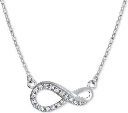 Produktbild Brilio Gold necklace Infinity with crystals 279 001 00087 07