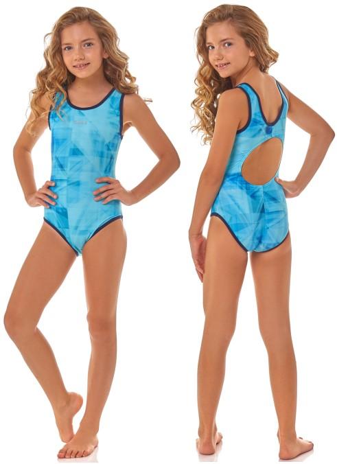 Actual product image Swim & Fun Girl one piece (164)