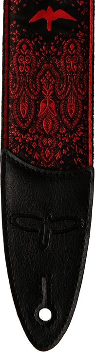 Actual product image PRS Guitar Strap, Custom Jacquard Birds Fleur