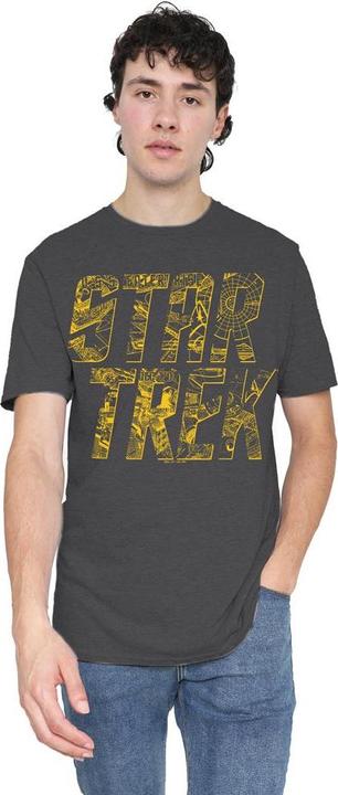 Actual product image Unisex Adult Schematic Logo T-Shirt (M)