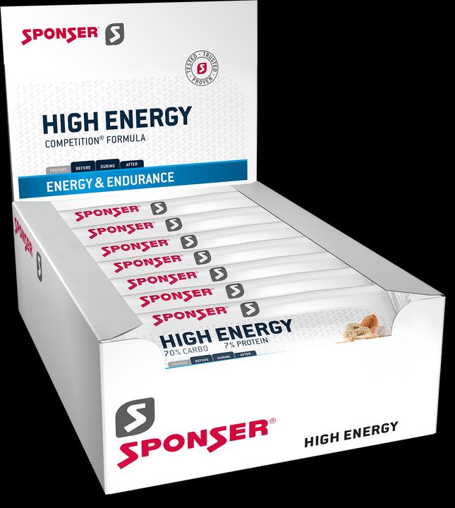 High Energy Bar (Nuss, Salzig, 30 Stk., 1350 g)