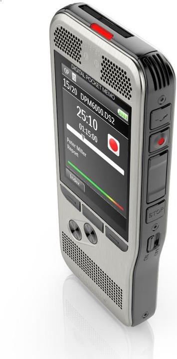 Image du produit Philips DPM6700 Ensemble de dictée et de transcription de notes de poche (32 Go)