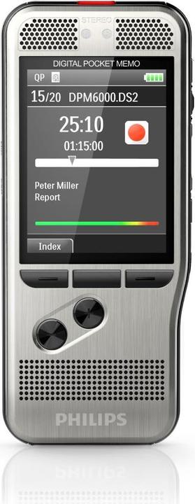 Image du produit Philips DPM6700 Ensemble de dictée et de transcription de notes de poche (32 Go)