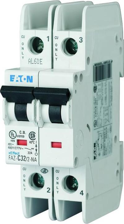 Actual product image Eaton Miniature circuit-breaker, 10 A, 2p, 132702