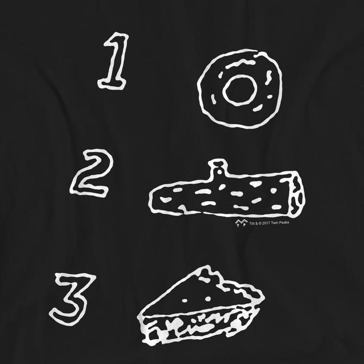 Produktbild Twin Peaks Pie Log Donut TShirt (XL)