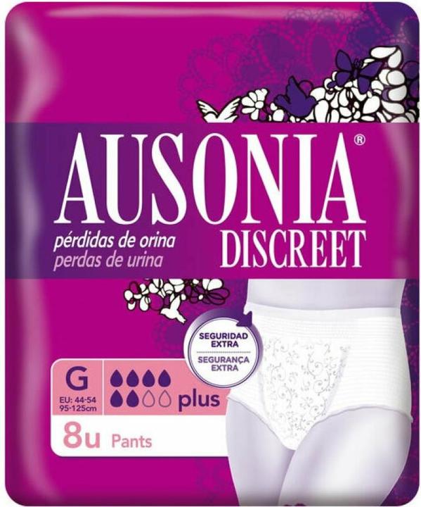 Immagine prodotto Ausonia Pantaloni per incontinenza Discreet Pants Plus 44 54