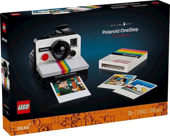 Produktbild LEGO Polaroid OneStep SX-70 Sofortbildkamera (21345, LEGO Ideas)