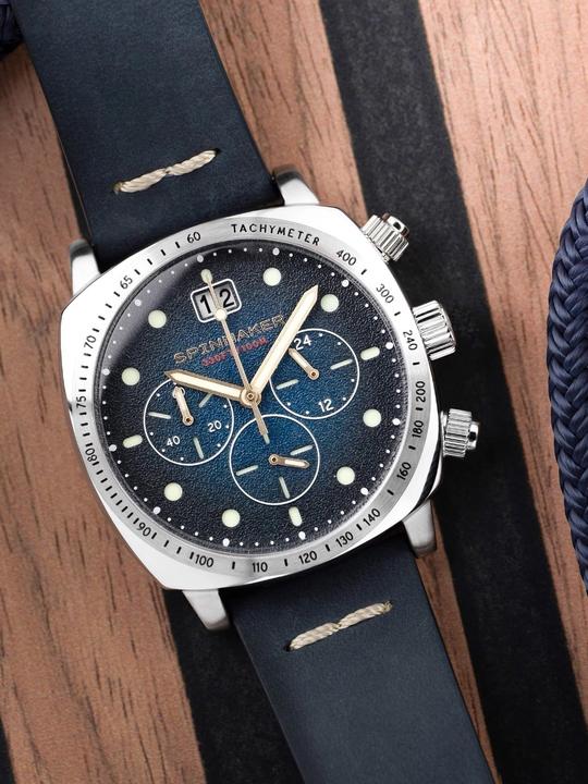 Produktbild Spinnaker SP-5068-03 Hull Chronograph 42mm 10ATM (Chronograph, 42 mm)