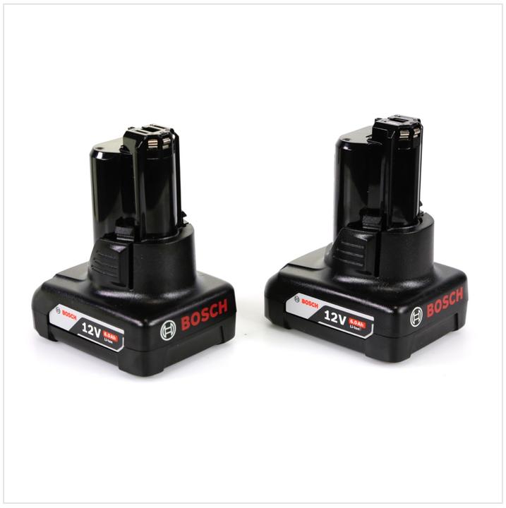 2x Bosch GBA 12V 6,0 Ah Akku (1600A00X7M)