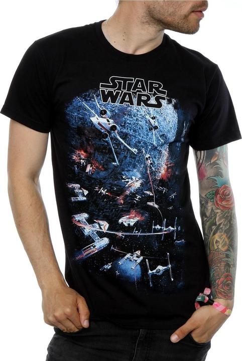 Actual product image Star Wars Mens Universe Battle T-Shirt (L)