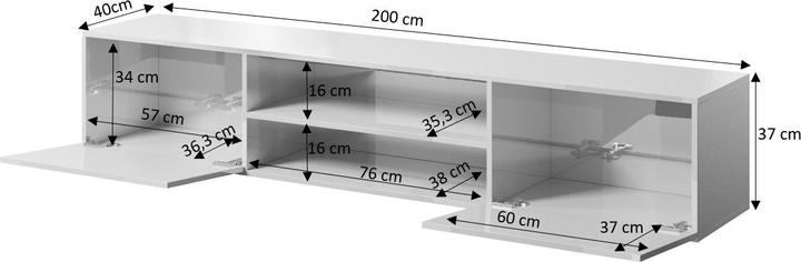 Immagine prodotto Cama Slide (200 x 40 x 37 cm)