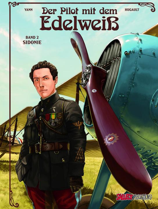 Produktbild Der Pilot mit dem Edelweiss 02. Sidonie (Deutsch, Romain Hugault, Yann, Eckart Schott, 2014)
