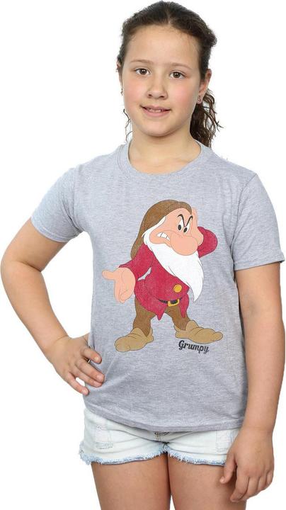 Image du produit Disney - T-shirt SNOW WHITE AND THE SEVEN DWARVES CLASSIC GRUMPY - Fille (152, 158)