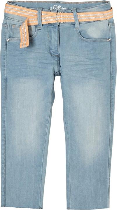 S.Oliver Skinny Jeans mit Stoffgürtel