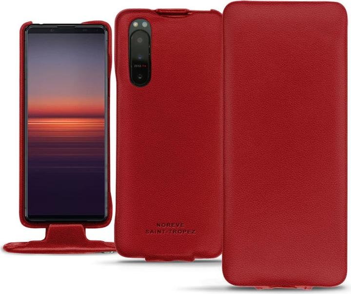 Actual product image Noreve Leather cover vertical (Sony Xperia 5 II)