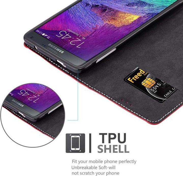 Productafbeelding Cadorabo Boek X Portemonnee Hoesje (Samsung Galaxy Note 4)