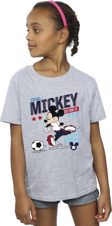 Image du produit Disney - T-shirt MICKEY MOUSE TEAM MICKEY FOOTBALL - Fille (128)