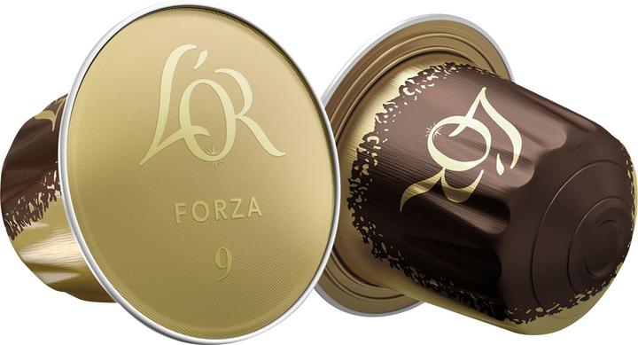 Actual product image L’OR Espresso Coffee capsules Espresso Forza 20 pieces (20 x Port.)