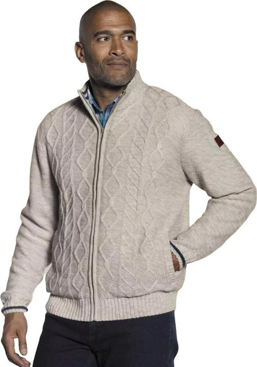 Immagine prodotto Atlas For Men Giacca da uomo in maglia a cavi foderata in pile (XXL)