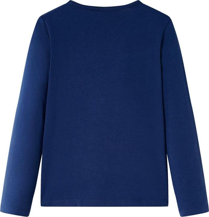 Immagine prodotto VidaXL Camicia da bambino a maniche lunghe blu navy 92,Materiale: 95 % cotone (92)