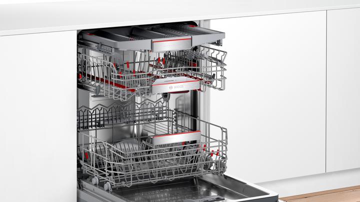 Image du produit Bosch Hausgeräte Série 6, Lave-vaisselle sous plan, 60 cm, acier inoxydable, SMU6ZCS18E