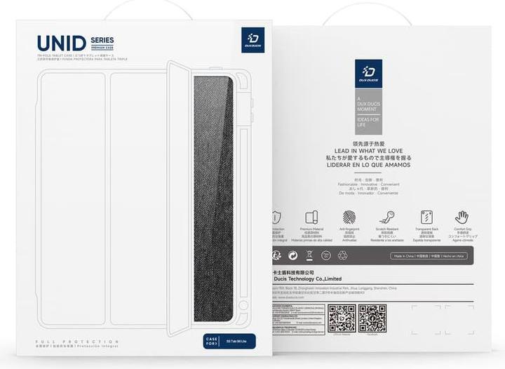 Produktbild Dux Ducis Unid Series Leder Bookcover Hülle (Galaxy Tab S6 Lite (2022))