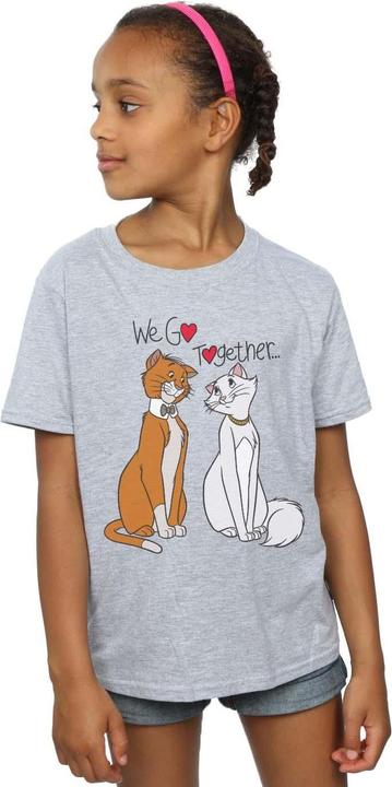 Image du produit Disney - T-shirt THE ARISTOCATS WE GO TOGETHER - Fille (116)