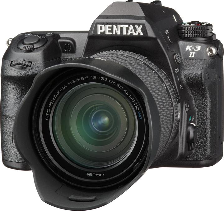 Pentax K-3 Mark III zwart Kit 18-135mm (25.70 Mpx, APS-C / DX)