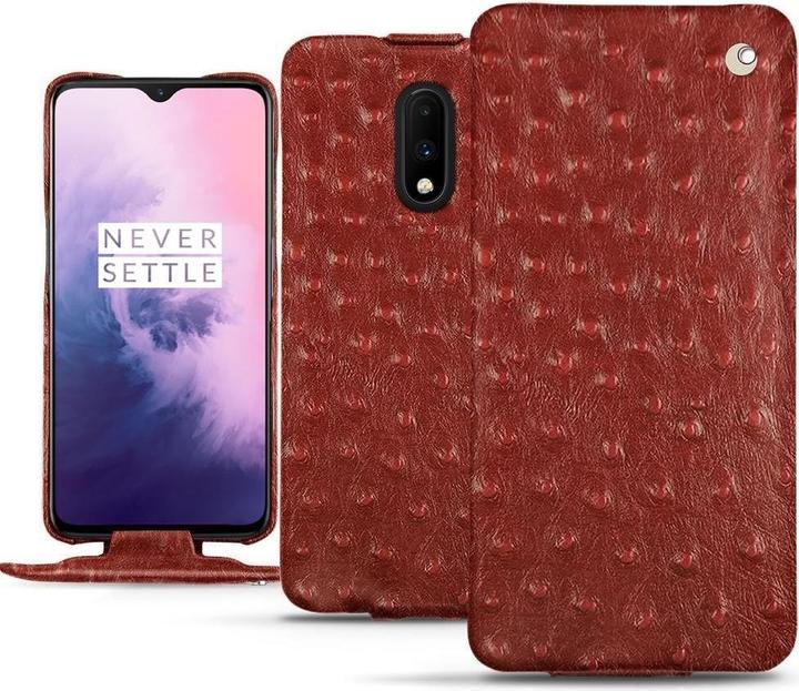 Actual product image Noreve Leather cover vertical (OnePlus 7)