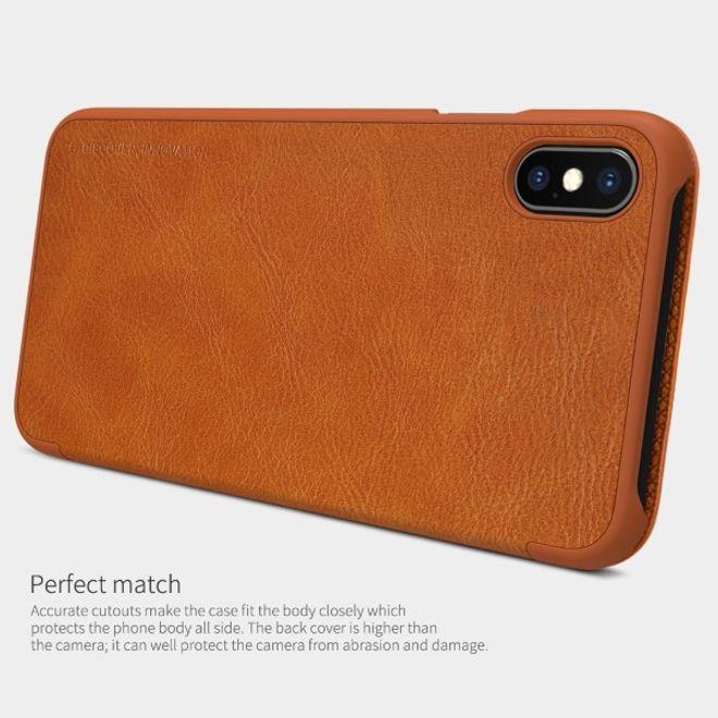 Actual product image Nillkin Qin Series (Apple iPhone XS Max)