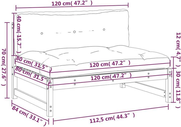 Actual product image VidaXL Samuli