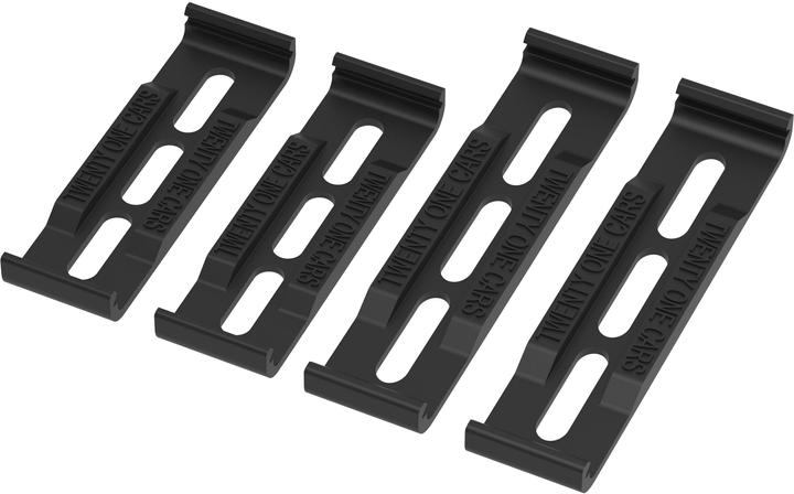21cars Klick Kennzeichenhalter Langformat (Front, Langformat)