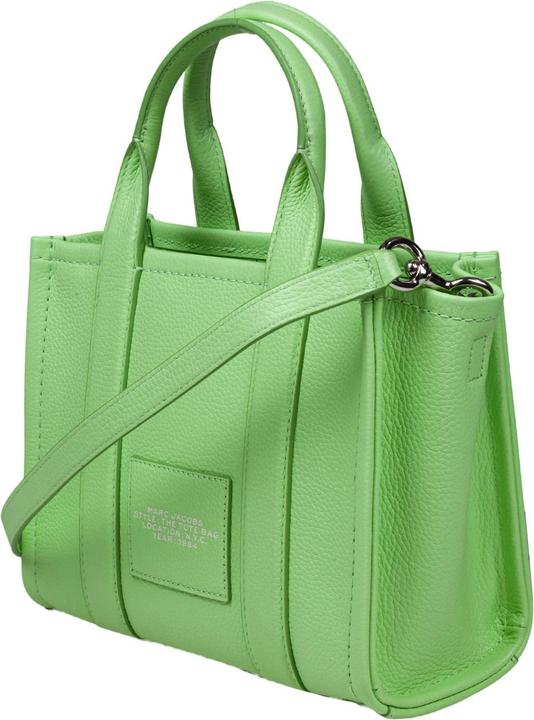 Image du produit Marc Jacobs tote small in leather color mint green