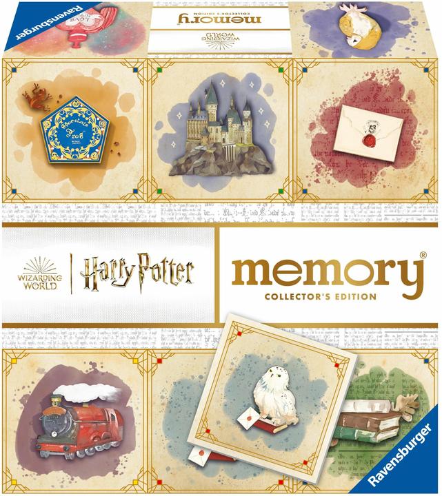 Actual product image Ravensburger Collector's memory Harry Potter (Spanish, German, French, Dutch, Portuguese, English, Italian)