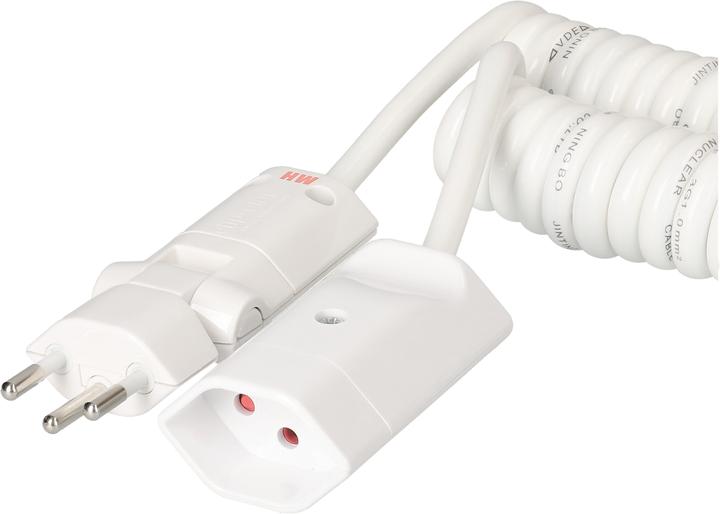 Image du produit Max Hauri Rallonge 4 m T13 - T12 ClipClap, Blanc (4 m, Type 12, Type 13)