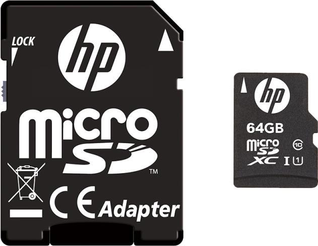 Image du produit PNY SDU64GBXC10HP-EF Carte mémoire 64 Go MicroSDXC Classe 10 UHS-I (64 Go, microSDXC, U1, UHS-I)