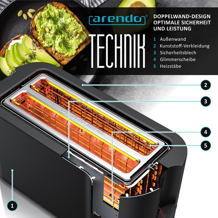 Produktbild Arendo Toaster