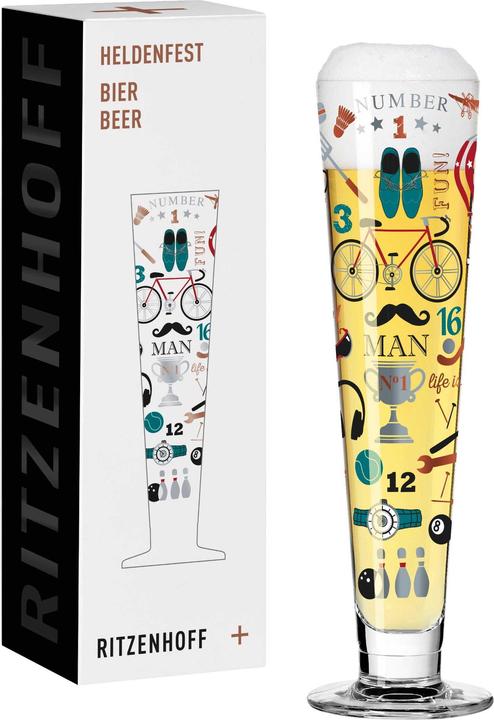 Actual product image Ritzenhoff Beer glass Heldenfest No. 2 - Kathrin Stockebrand 385 ml (0.39 l, 1 x)
